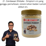 121. Serbuk Cendawan Shiitake Mr Bentong