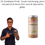 824. Body Scrub Cendawan Enoki Mr Bentong