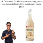 24. Jus Cendawan Enoki Halia Mr Bentong