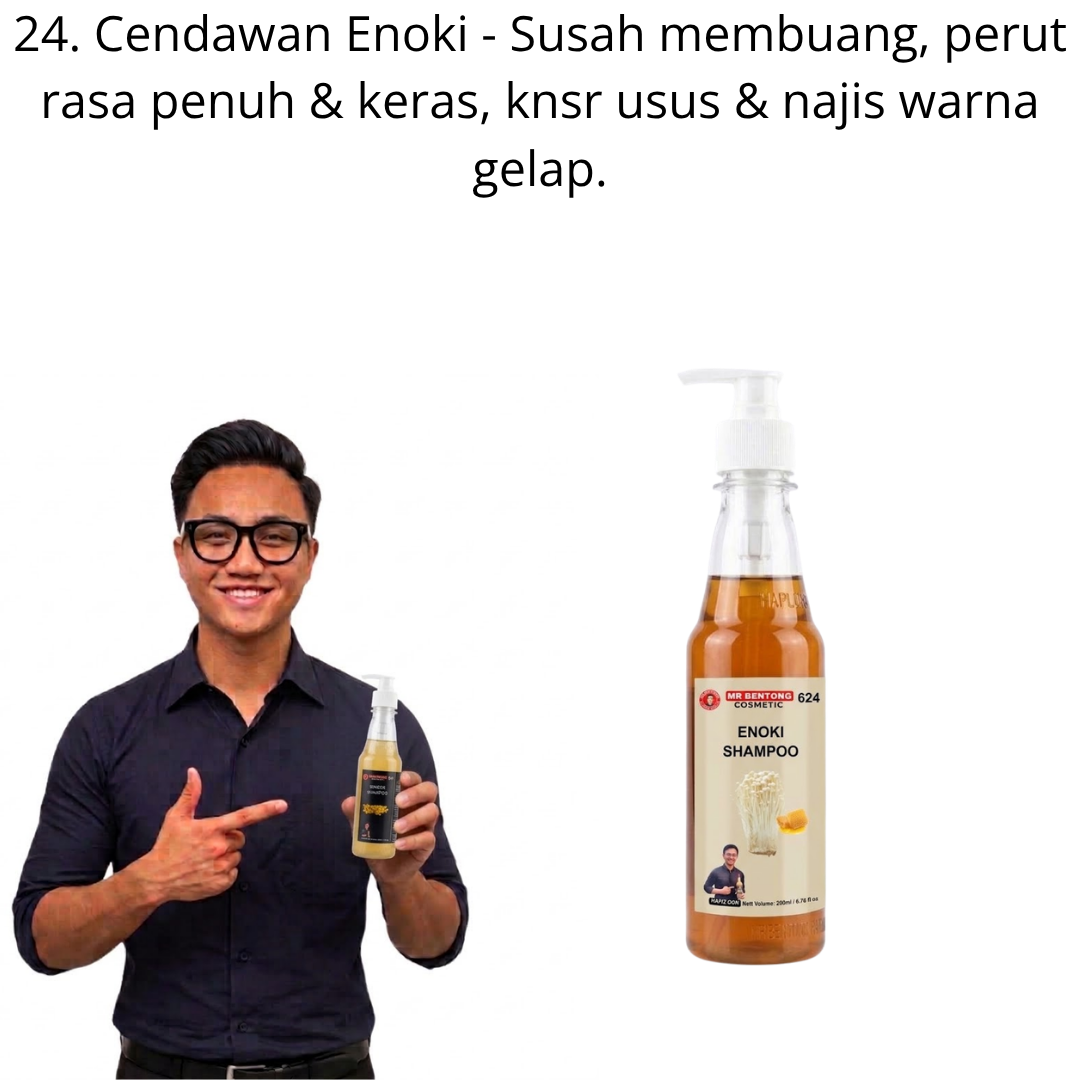 24 624. Hair Shampo Cendawan Enoki Mr Bentong - Image 1