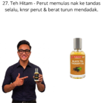 927. Therapy Oil Teh Hitam Mr Bentong