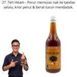 27. Jus Teh Hitam Halia Mr Bentong