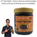 227. Jamu Teh Hitam Mr Bentong