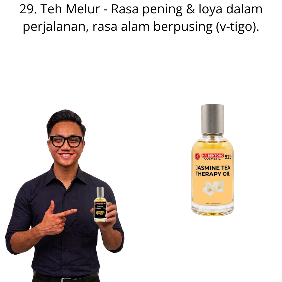 29 929. Therapy Oil Teh Jasmin Mr Bentong - Image 1