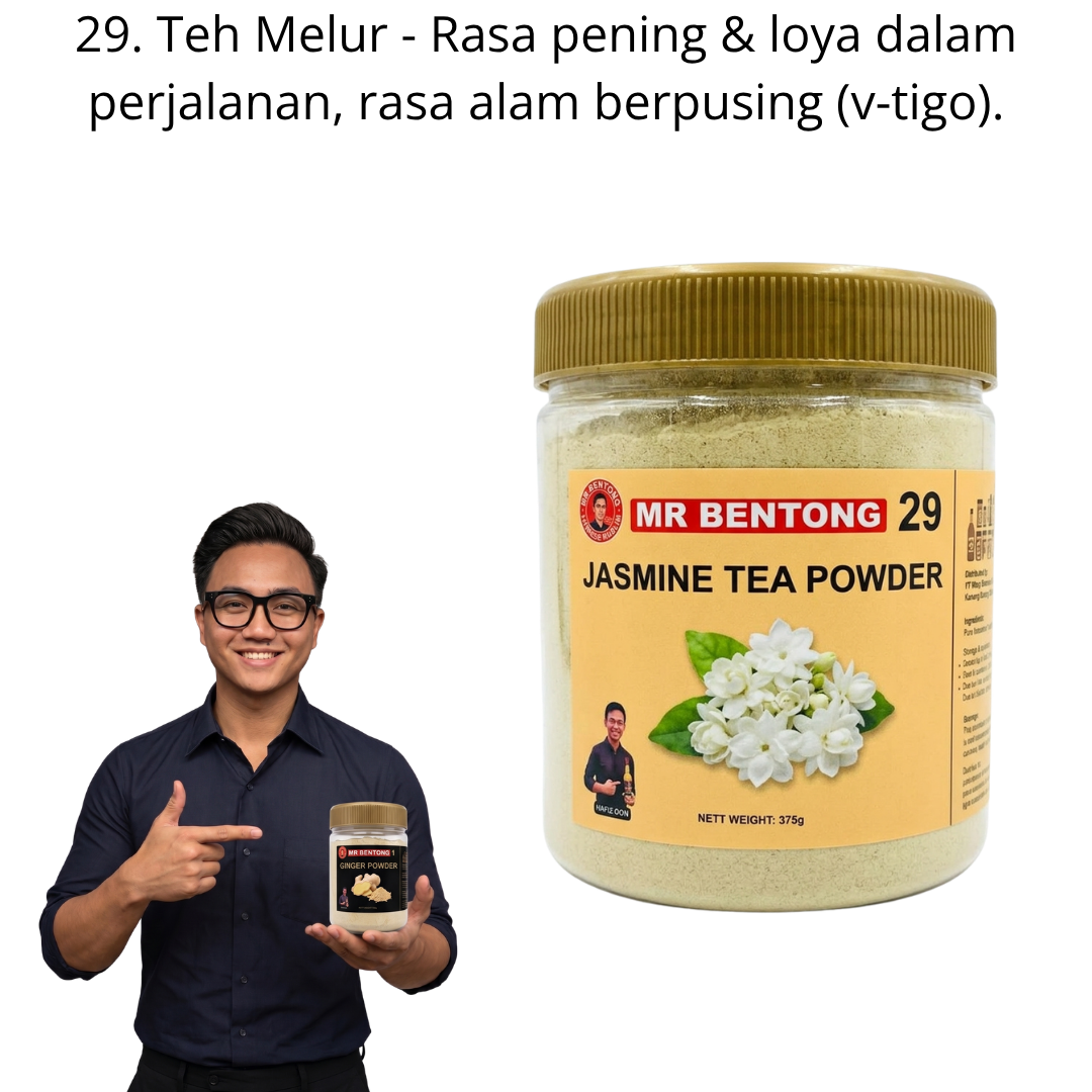 30 129. Serbuk Teh Jasmin Mr Bentong - Image 1