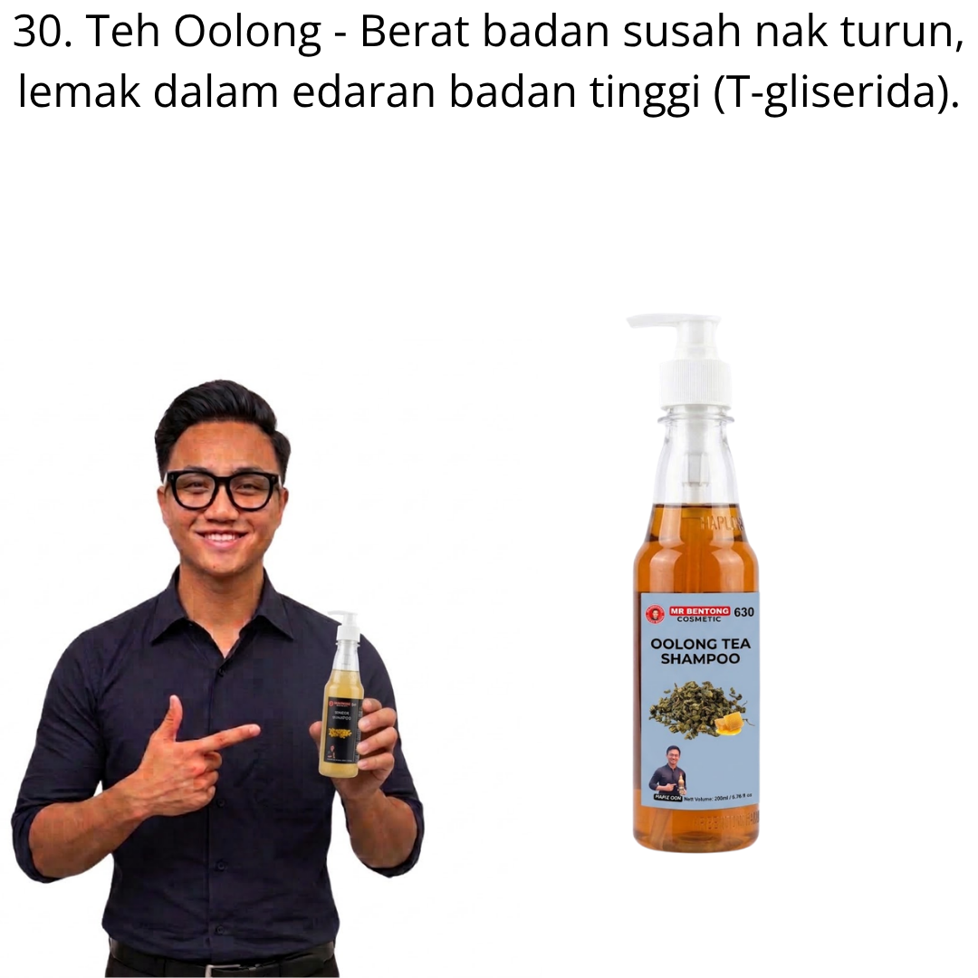 30 630. Hair Shampo Teh Oolong Mr Bentong - Image 1