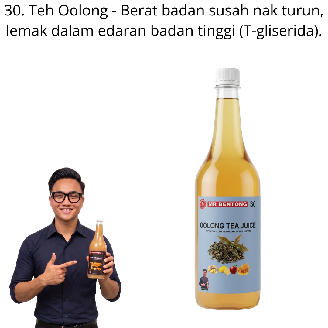 30 30. Jus Teh Oolong Halia Mr Bentong - Image 1