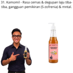631. Hair Shampo Kamomil Mr Bentong