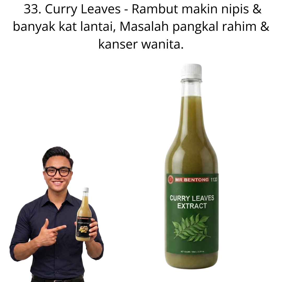 33 1133. Extract Daun Kari Mr Bentong - Image 1