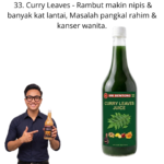 33. Jus Daun Kari Halia Mr Bentong