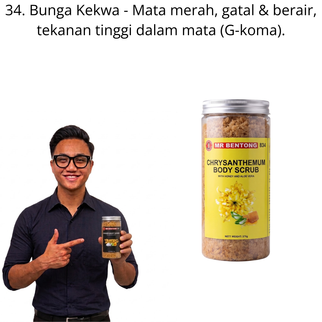 34 834. Body Scrub Bunga Kekwa Mr Bentong - Image 1