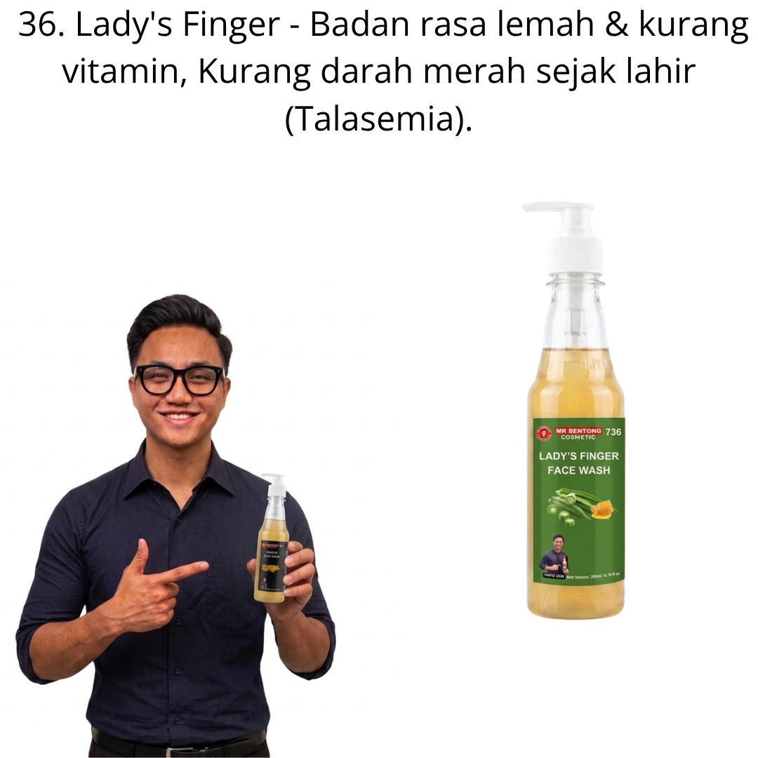 36 736. Face Wash Bendi Mr Bentong - Image 1