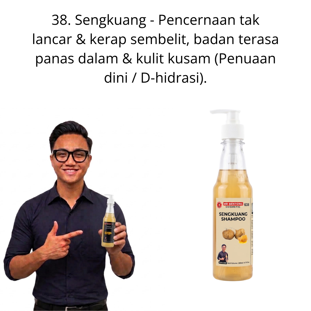 38 638. Hair Shampo Sengkuang Mr Bentong - Image 1