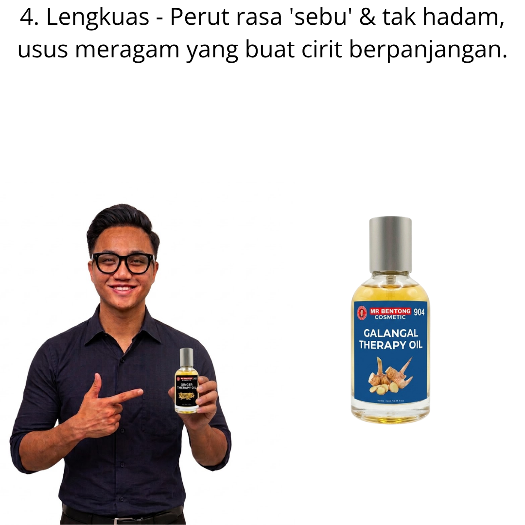 4 904. Therapy Oil Lengkuas Mr Bentong - Image 1