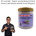 140. Serbuk Lavender Mr Bentong