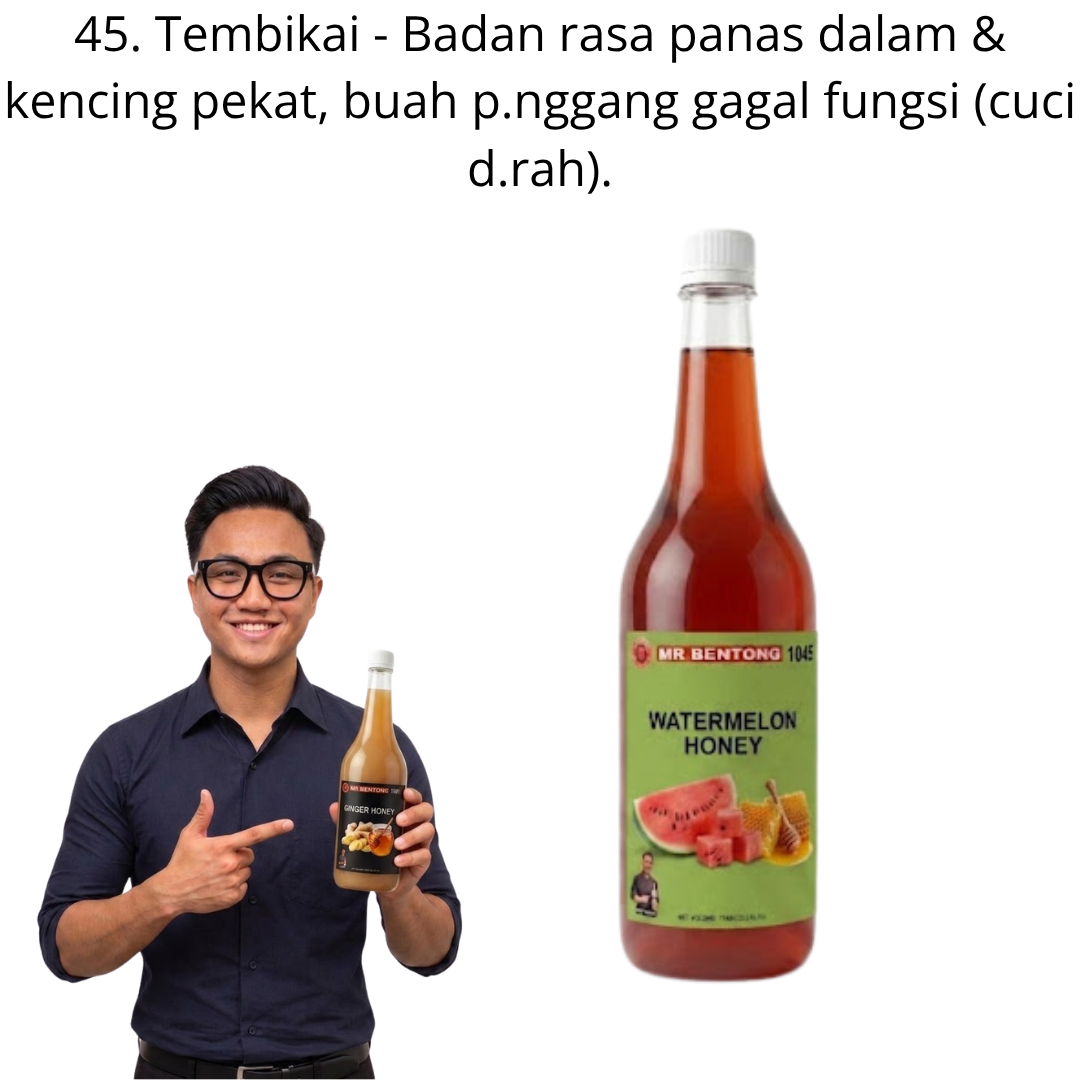 45 1045. Honey Tembikai Mr Bentong - Image 1