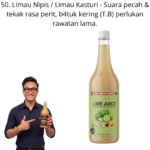 50. Jus Limau Kasturi Halia Mr Bentong