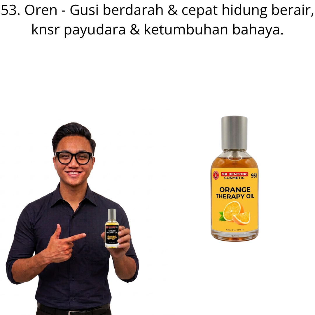 53 953. Therapy Oil Oren / Limau Mr Bentong - Image 1