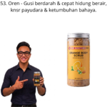 853. Body Scrub Oren / Limau Mr Bentong