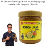 254. Jamu Lemon Mr Bentong
