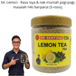 1354. Tea Lemon Mr Bentong