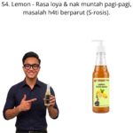 754. Face Wash Lemon Mr Bentong