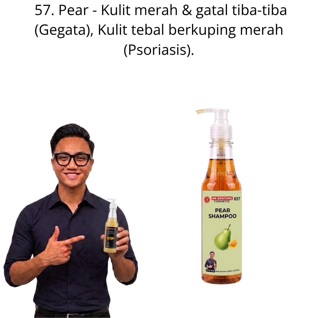 57 657. Hair Shampo Buah Pir Mr Bentong - Image 1
