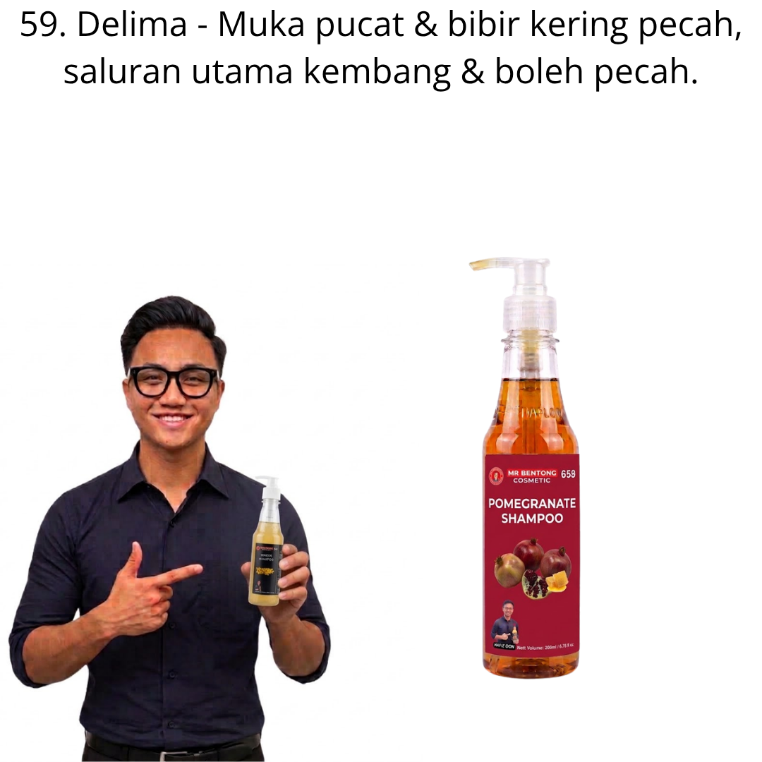 59 659. Hair Shampo Delima Mr Bentong - Image 1