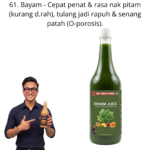 61. Jus Bayam Halia Mr Bentong