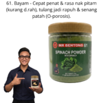161. Serbuk Bayam Mr Bentong