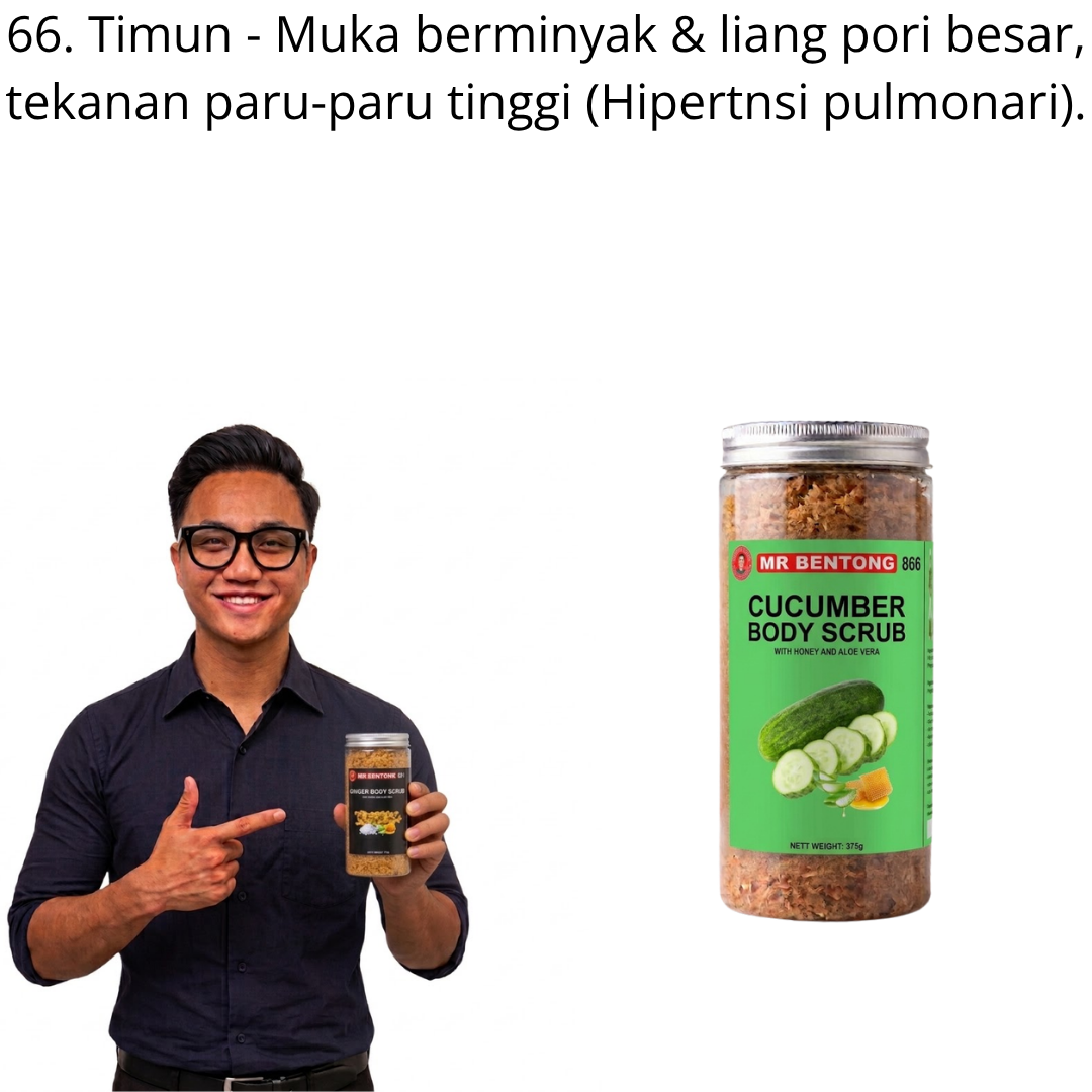 66 866. Body Scrub Timun Mr Bentong - Image 1