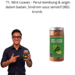 871. Body Scrub Daun Pudina Mr Bentong