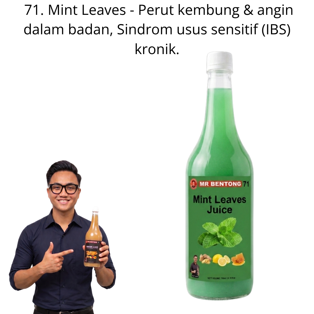 71 71. Jus Daun Pudina Halia Mr Bentong - Image 1