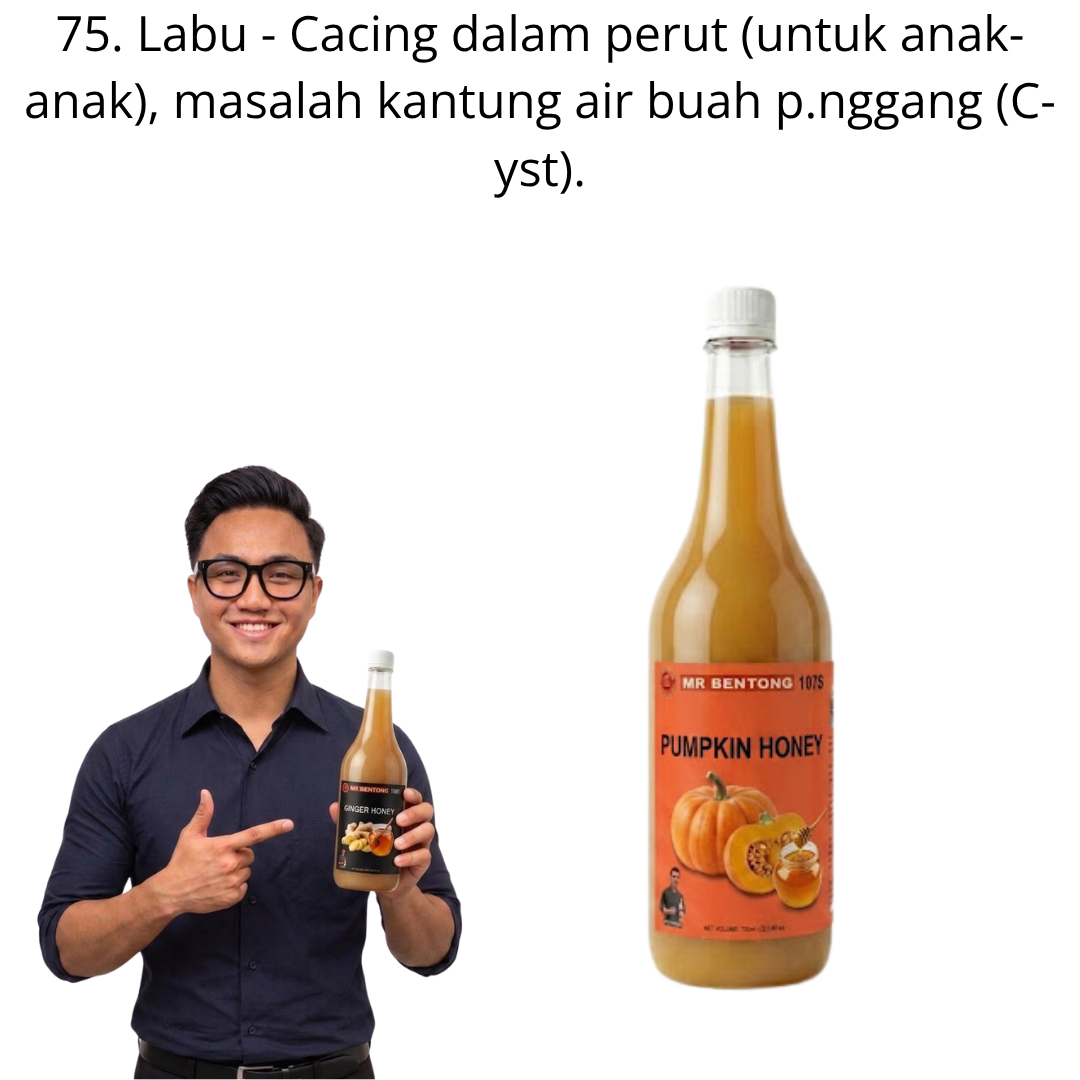 75 1075. Honey Labu Mr Bentong - Image 1