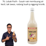 76. Jus Lobak Putih Halia Mr Bentong