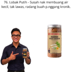 876. Body Scrub Lobak Putih Mr Bentong