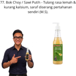 777. Face Wash Sawi Pak Choy Mr Bentong