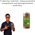 877. Body Scrub Sawi Pak Choy Mr Bentong