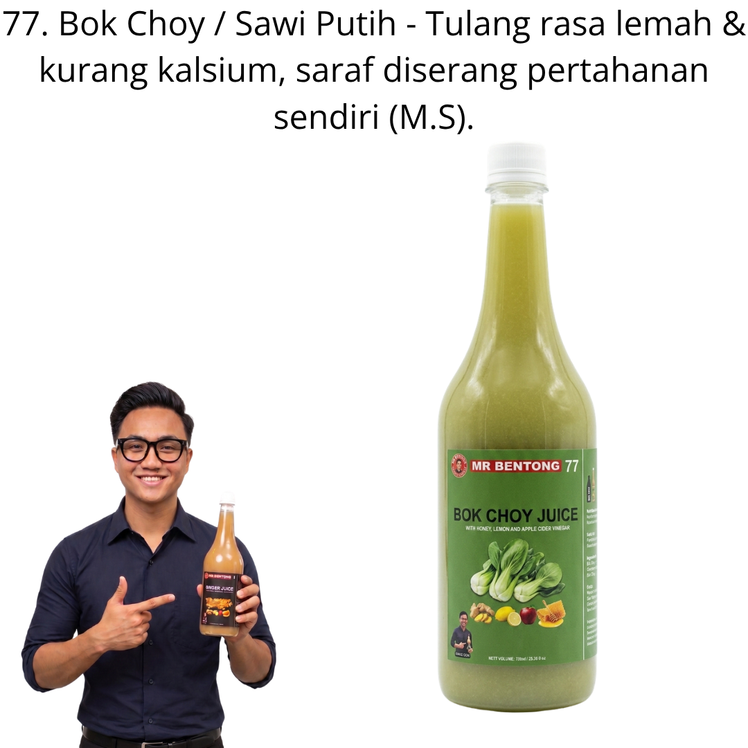 77 77. Jus Sawi Pak Choy Halia Mr Bentong - Image 1