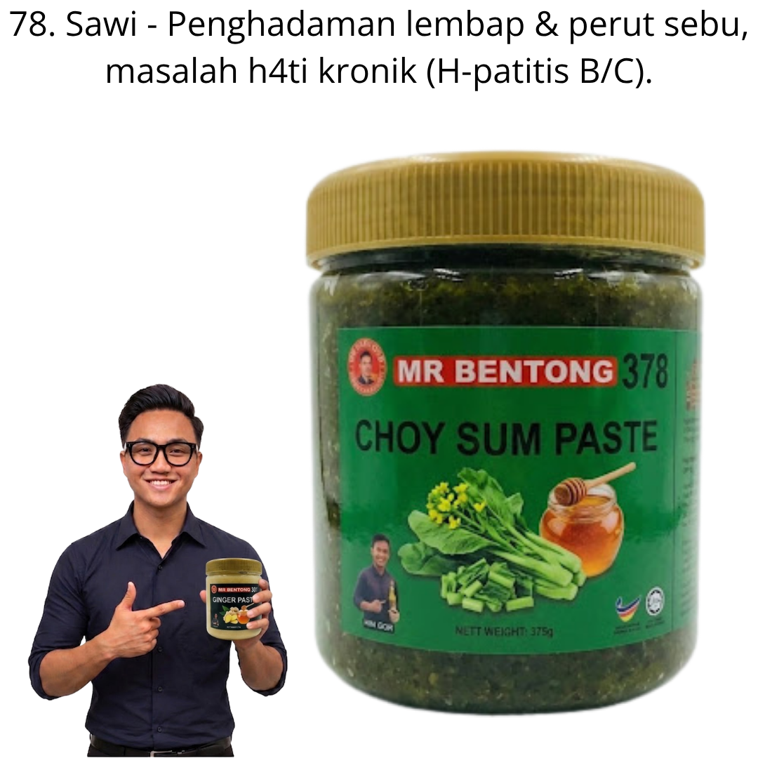78 378. Pes Sawi Mr Bentong - Image 1