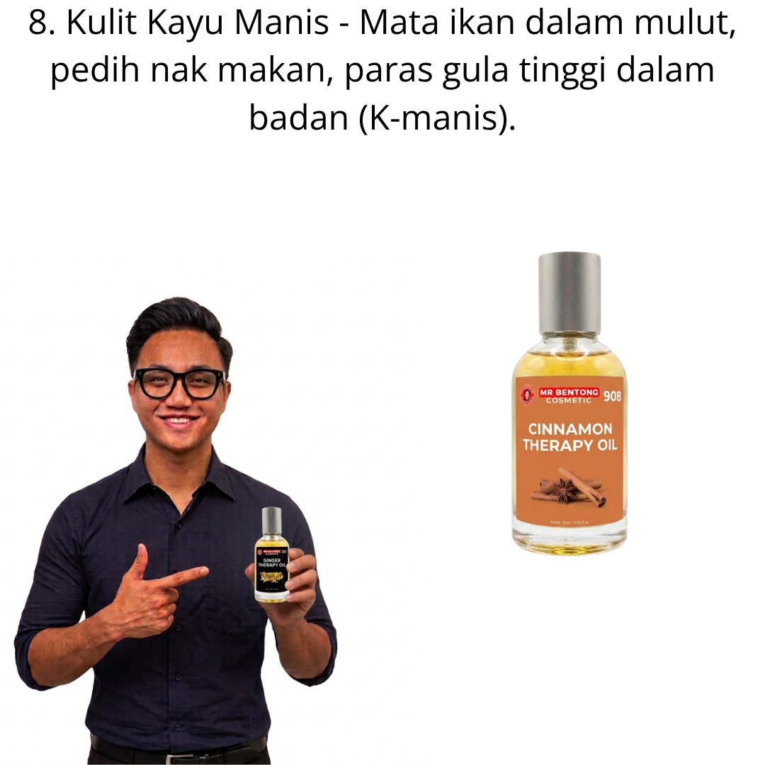 8 908. Therapy Oil Kulit Kayu Manis Mr Bentong - Image 1