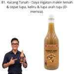 81. Jus Kacang Tanah Halia Mr Bentong