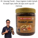 281. Jamu Kacang Tanah Mr Bentong
