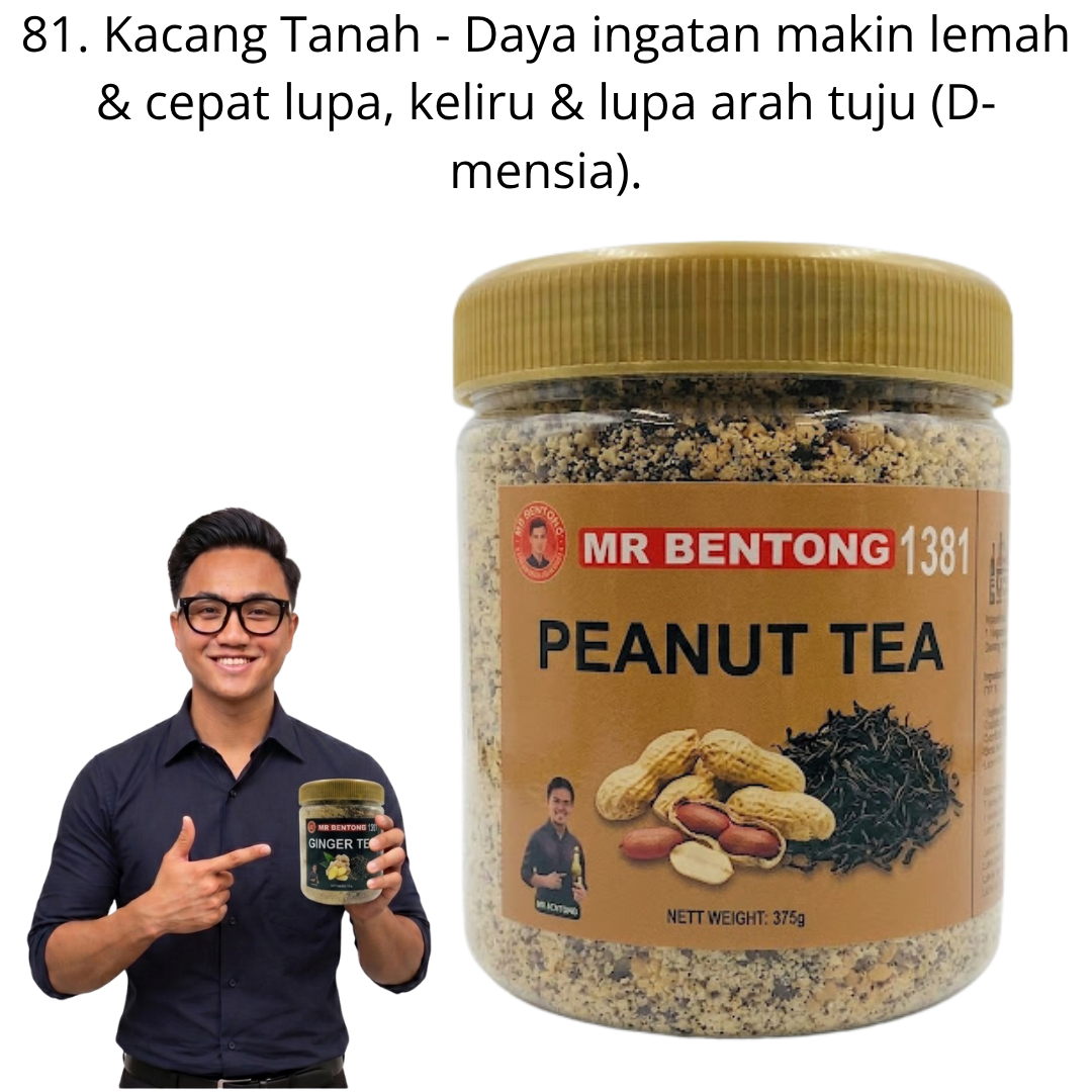 81 1381. Tea Kacang Tanah Mr Bentong - Image 1