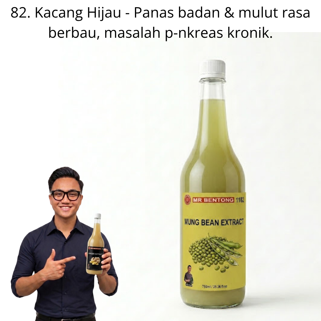 82 1182. Extract Kacang Hijau Mr Bentong - Image 1