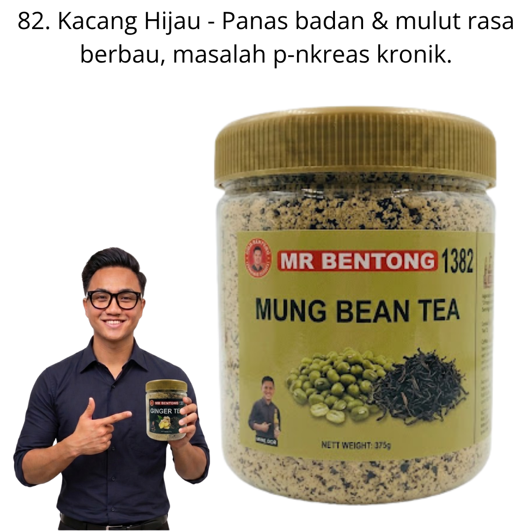 82 1382. Tea Kacang Hijau Mr Bentong - Image 1