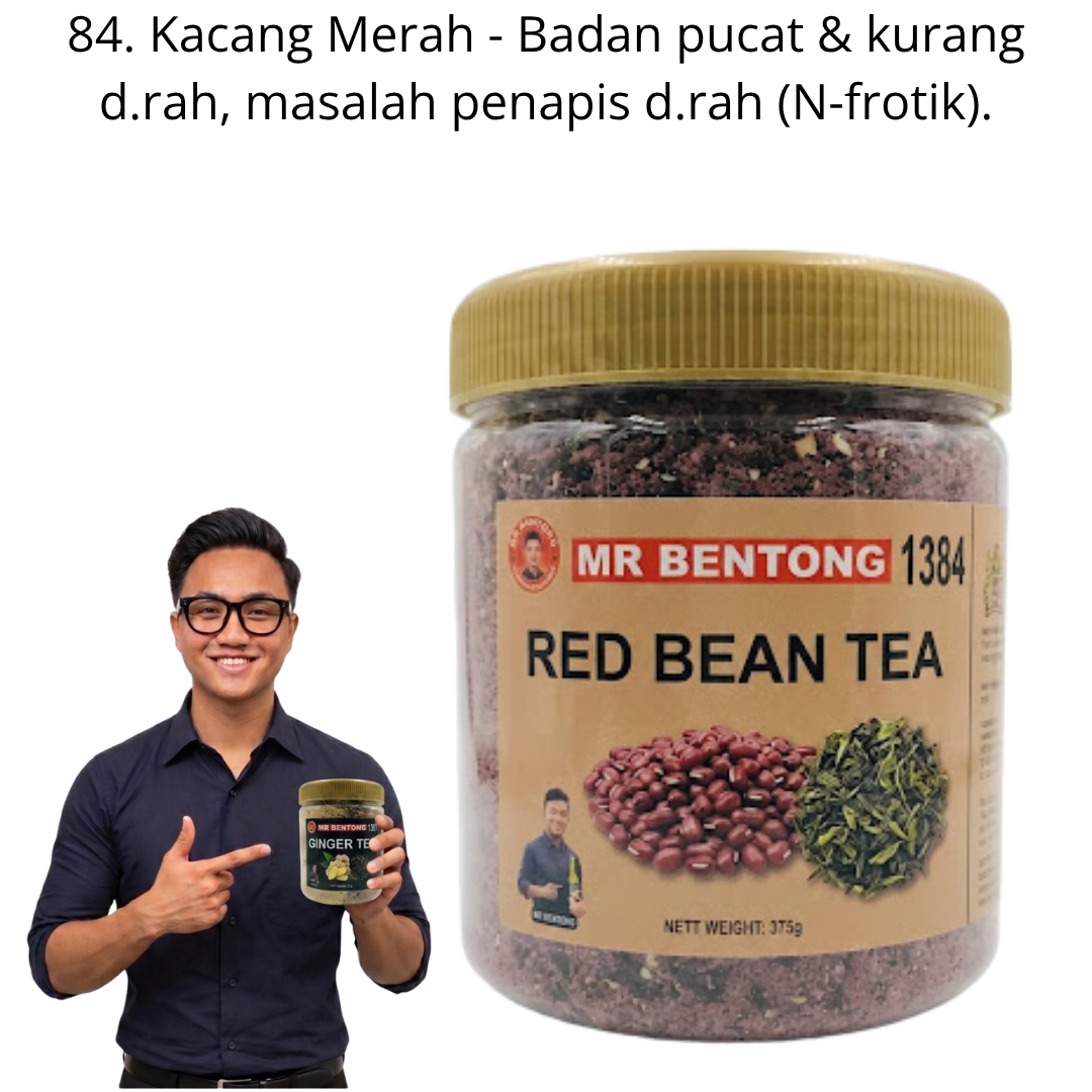 84 1384. Tea Kacang Merah Mr Bentong - Image 1