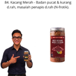 884. Body Scrub Kacang Merah Mr Bentong