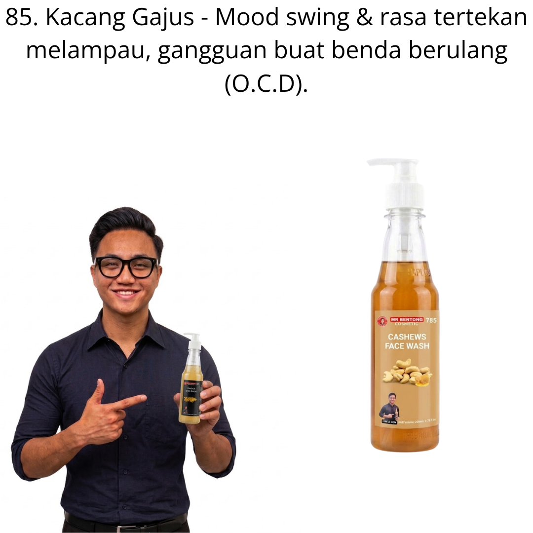 85 785. Face Wash Kacang Gajus Mr Bentong - Image 1