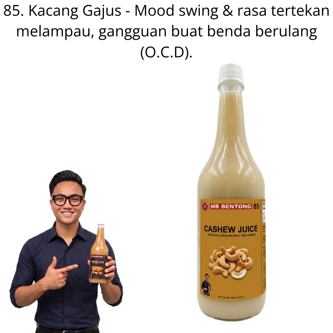85 85. Jus Kacang Gajus Halia Mr Bentong - Image 1